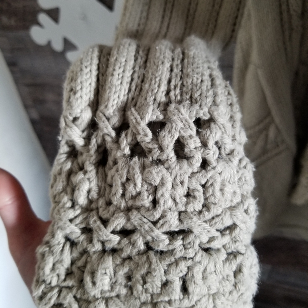 Elegant tie  /open front  cardigan - Picture 4 of 6